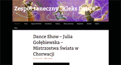 Desktop Screenshot of kleks.ask.gda.pl